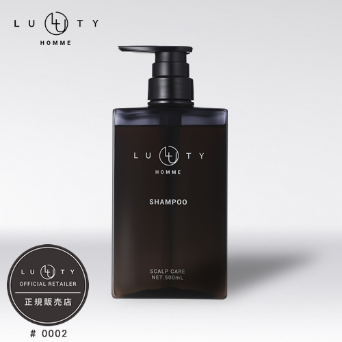 LUTY ルーティー オム シャンプー 500ml LUTY HOMME 