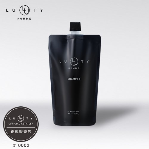 LUTY ルーティー オム シャンプー 400ml LUTY HOMME 