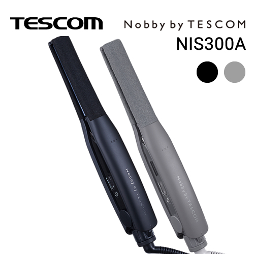 Nobby by TESCOM ノビーバイ テスコム プロフェッショナル ヘアーアイロン NIS300A 選べるカラー ブラック スモーキーグレー 